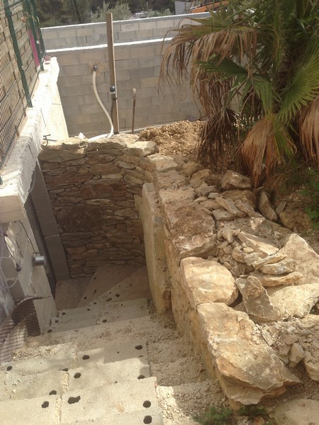 CCréation d' un escalier sur Bandol